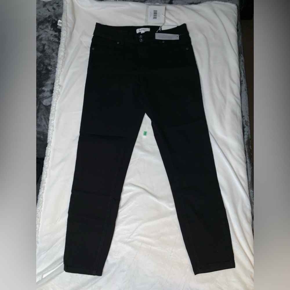 Ellen Tracy Midnight Black Trousers